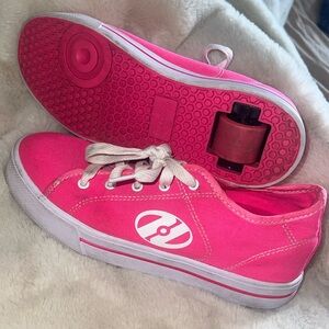 Bubble Gum Pink Heelys Girls/Women size 6